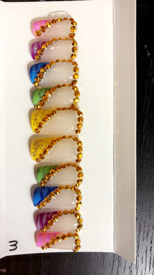 Gemstone Swirls